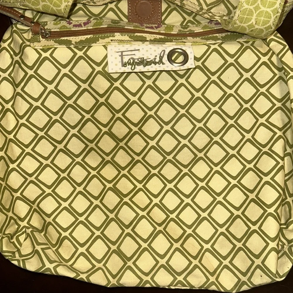 Fossil Cotton & Leather Bag - Picture 15 of 16
